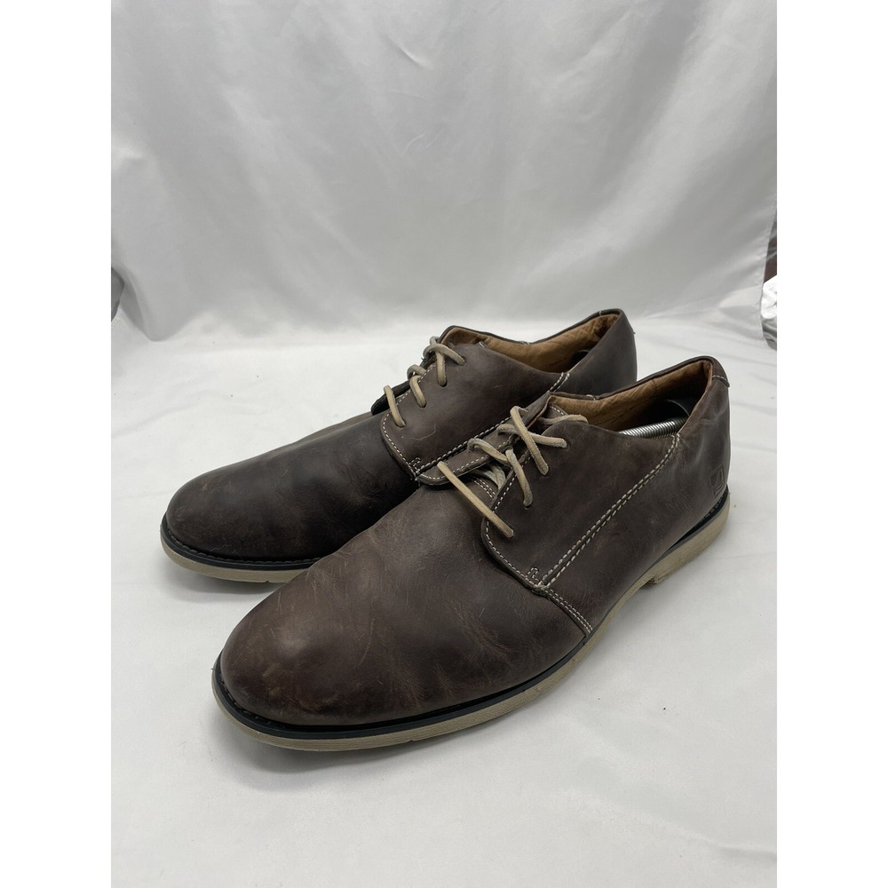 Mens SPERRY Top Sider Brown Jamestown Oxford Shoes 0814905 Sz‎ 11M Leather